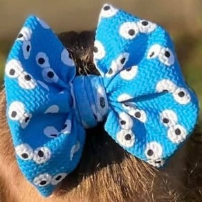 Cookie Monster Bows