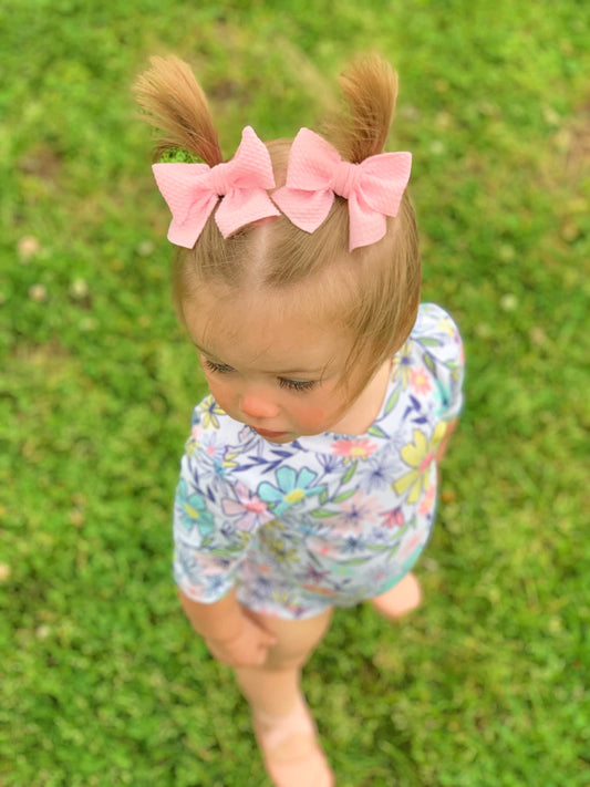 Pastel Pink Pigtails