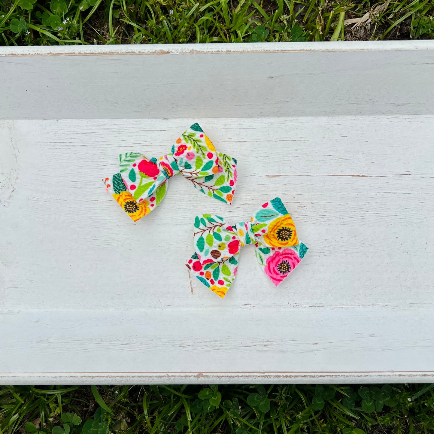 Emersyn Floral Pigtails