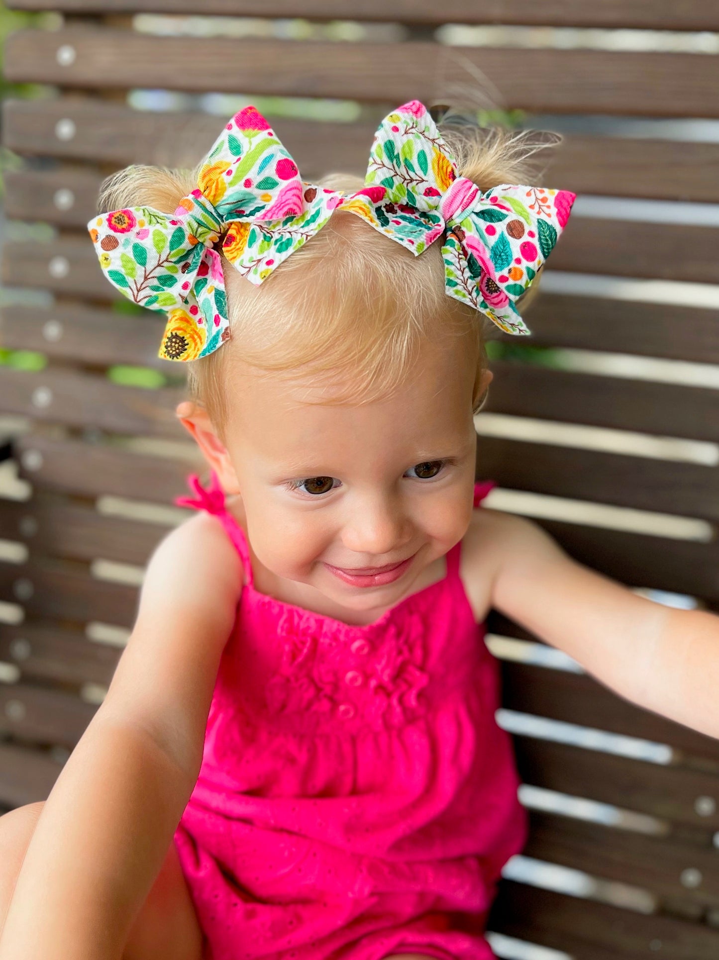 Emersyn Floral Pigtails