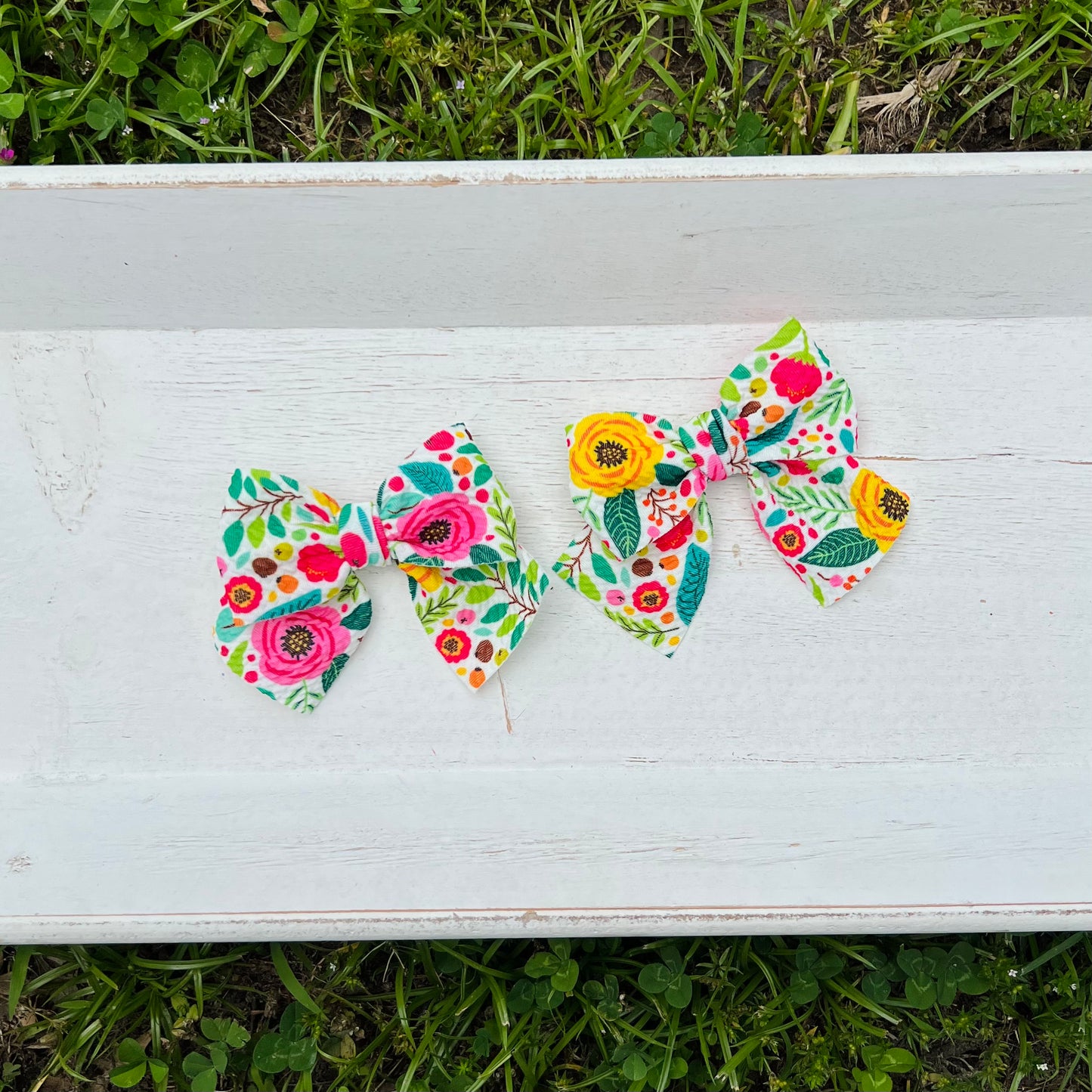 Emersyn Floral Pigtails