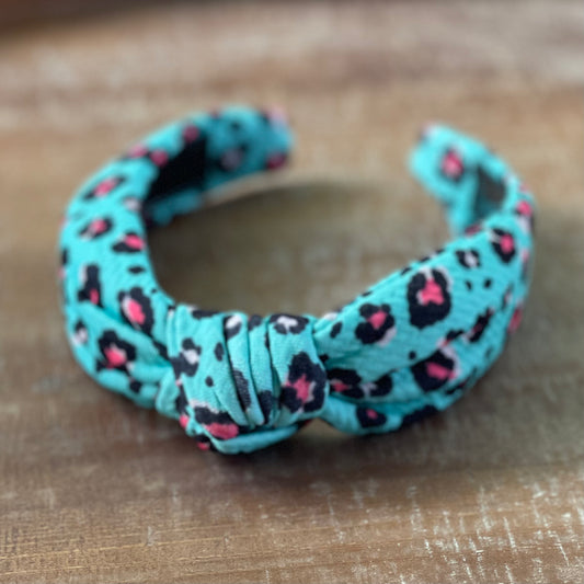 Holly Leopard Headband