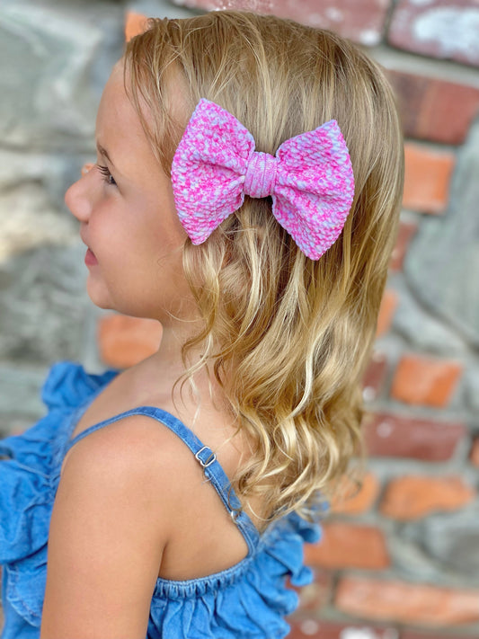 Pink Sparkle Bows