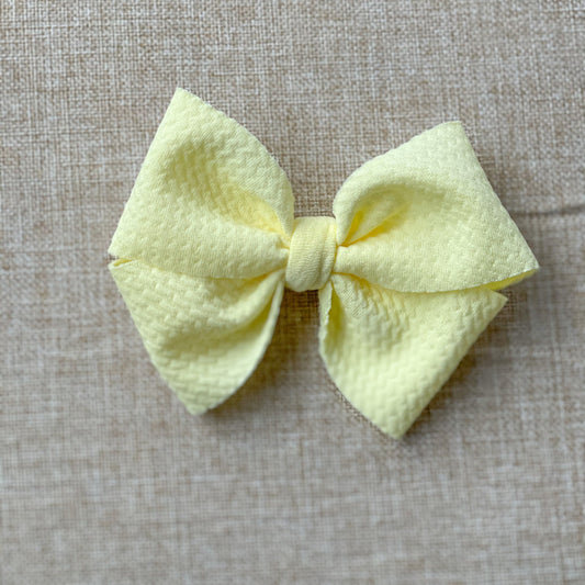 Pastel Yellow Pinwheel