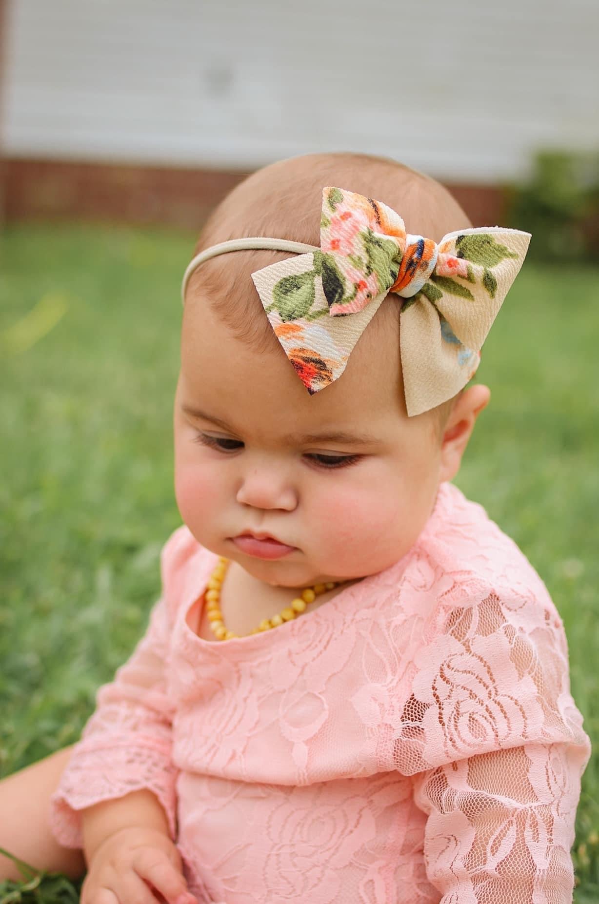 Karsen Floral Pigtails