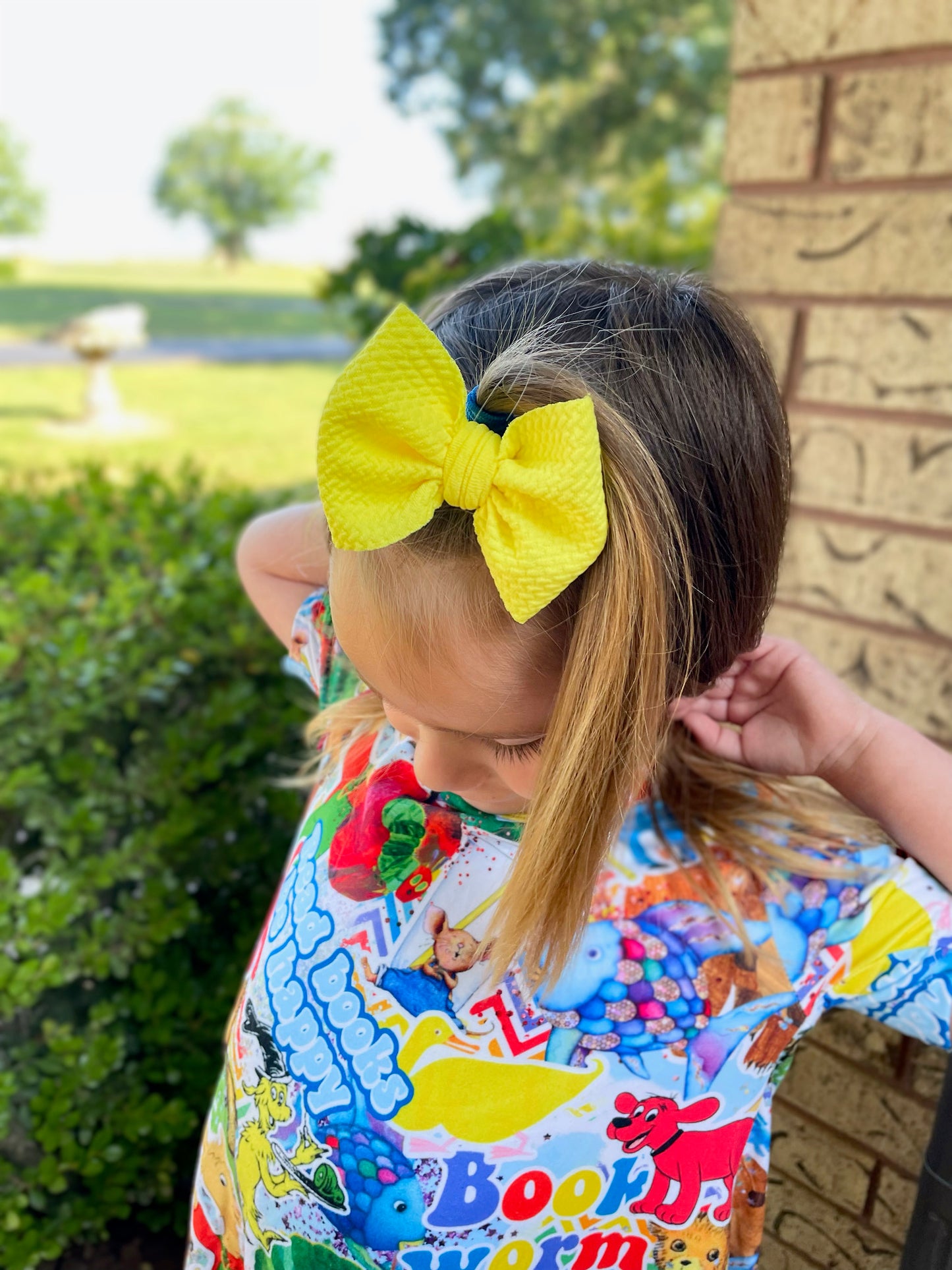 Lemon Yellow Bows